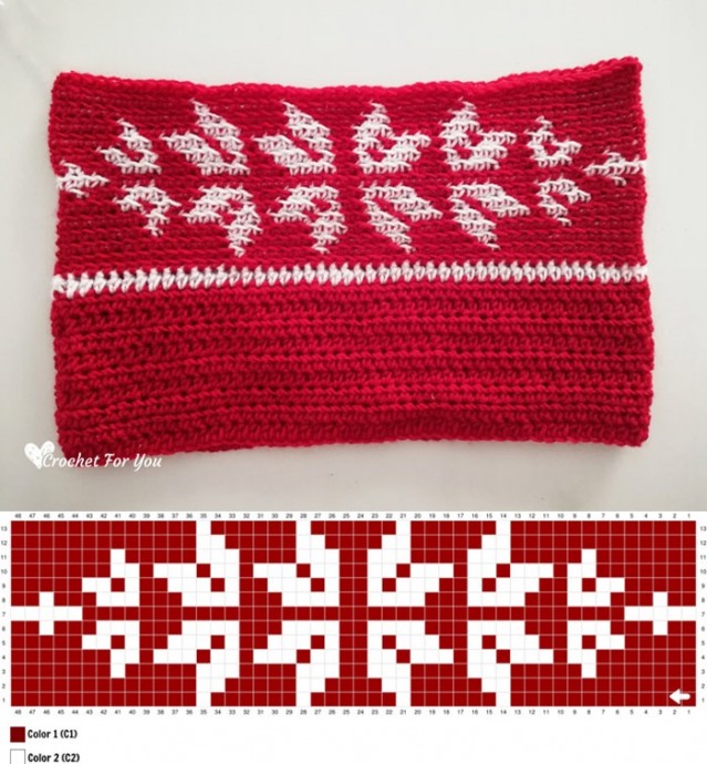 Helping our users.​ Crochet Christmas Baby Sweater.