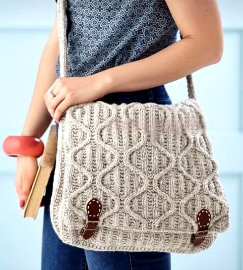 Complete Guide for Knitting a Stylish Bag with Cable and Criss-Cross Patterns Complete Guide for Knitting a Stylish Bag with Cable and Criss-Cross Patterns