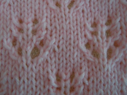 ​Knit Pine Cones Stitch