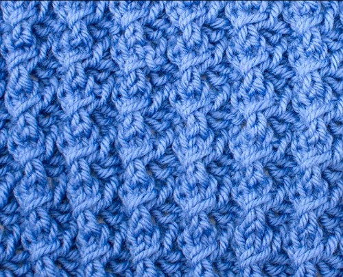 ​Knit Puffed Rib Pattern