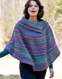 Inspiration. Knit Thick Shawls.