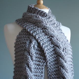 Inspiration. Long Knit Scarves.