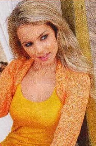 ​Orange Suit of Tunic and Bolero