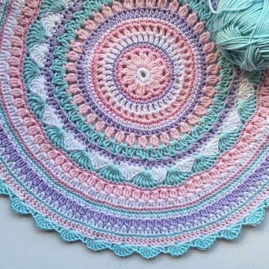 Inspiration. Crochet Mats.