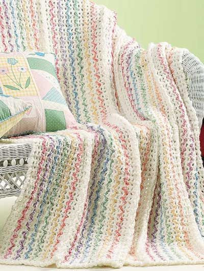 Inspiration. Crochet Summer Afghans.