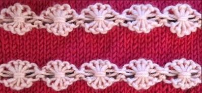 Knit Flowers Stitch