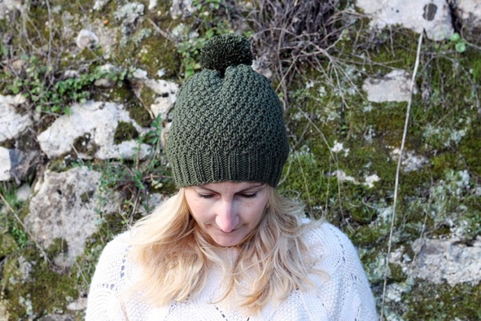 Helping our users. ​Seed Stitch Knit Hat.