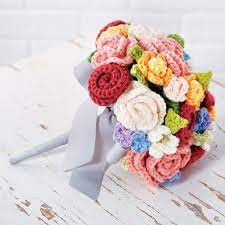 Inspiration. Crochet Bouquets.