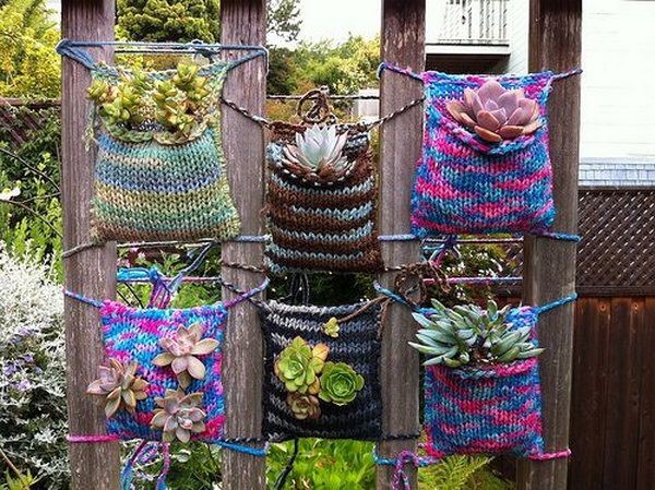 Inspiration. Crochet Garden Ideas.