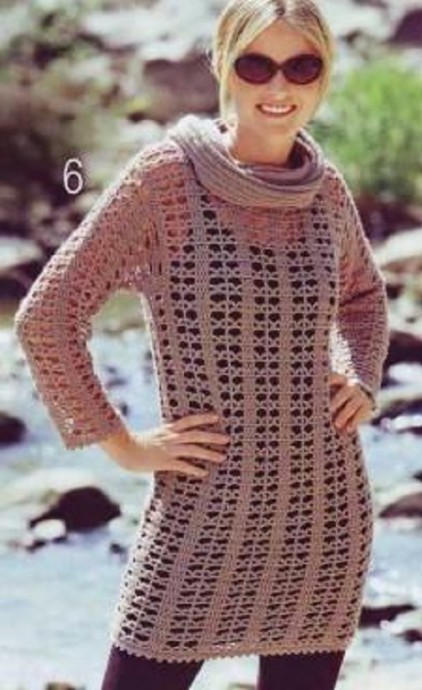 Relief Crochet Tunic Relief Crochet Tunic