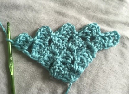 Helping our users. ​Basic Diagonal Crochet Square.