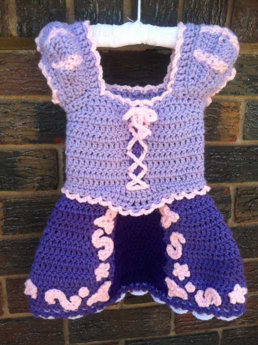 Inspiration. Crochet Disney Princess Dresses.