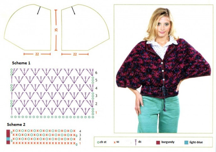 Complete Guide to Crochet a Burgundy-Pink Yarn Garment with Step-by-Step Instructions Complete Guide to Crochet a Burgundy-Pink Yarn Garment with Step-by-Step Instructions