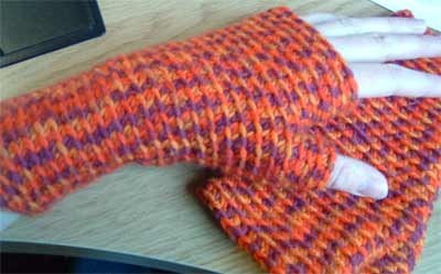 Helping our users. ​Crochet Fingerless Mittens.