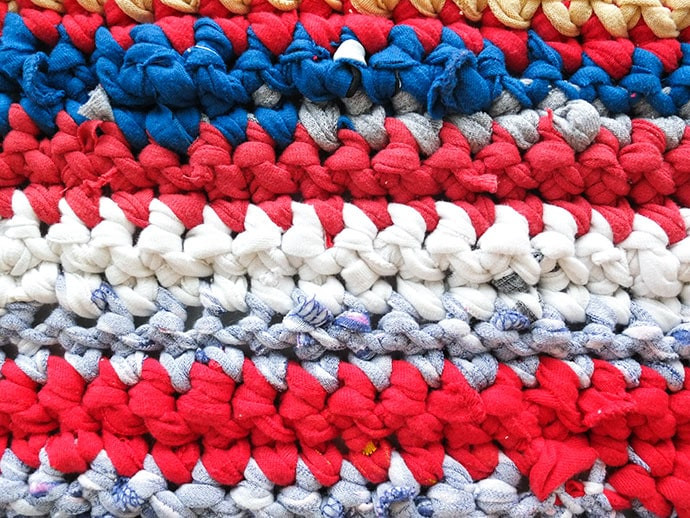 Helping our users. ​Crochet Rag Rug.