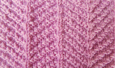 ​Herringbone Knit Stitch