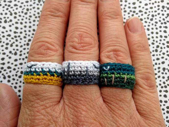 Inspiration. Crochet Jewelry.