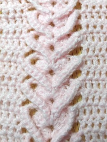 Relief Braids Crochet Stitch Pattern