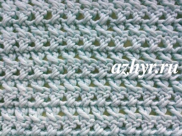 ​Crossed Double Crochets Pattern