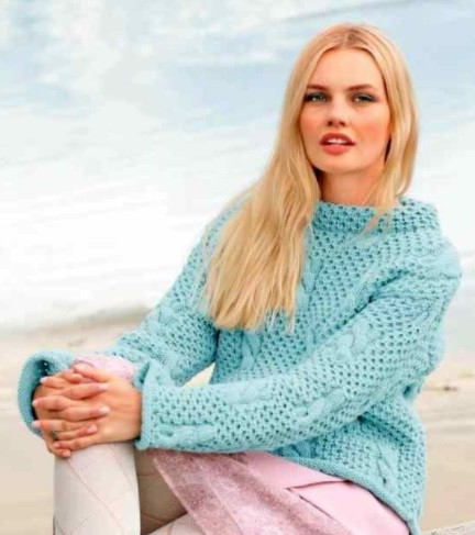 Comprehensive Knitting Guide for a Beautiful Sweater with Honeycomb Patterns and Cables Comprehensive Knitting Guide for a Beautiful Sweater with Honeycomb Patterns and Cables