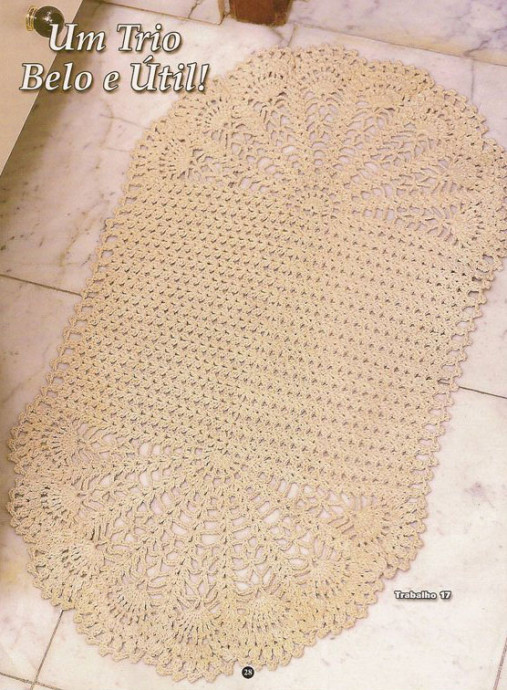 Inspiration. Crochet Bathroom Accessories.