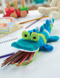 Inspiration. Crochet Pencil Cases.