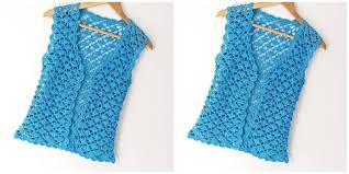 Inspiration. Crochet Vests.