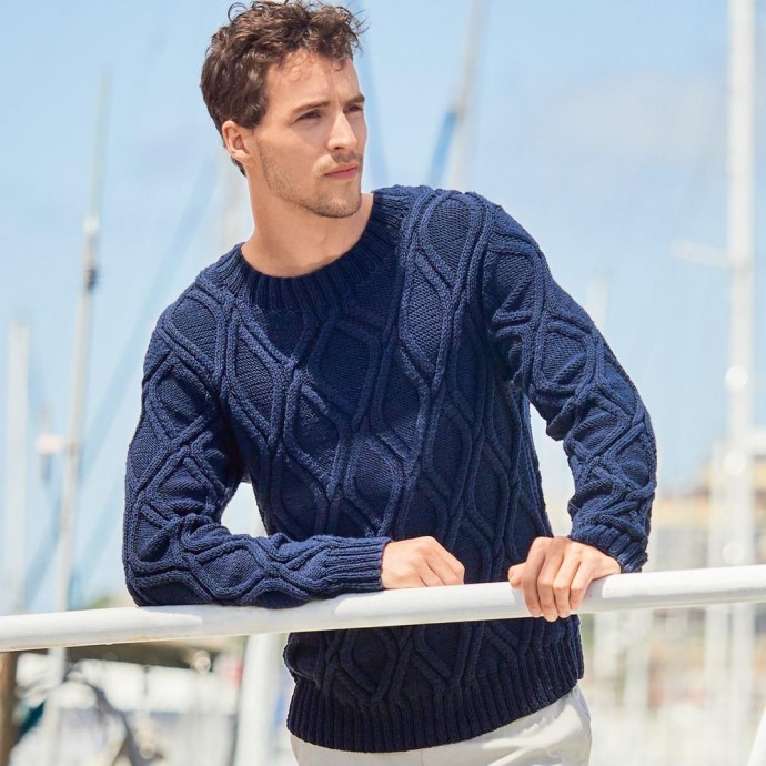 ​Arans Men’s Knit Pullover