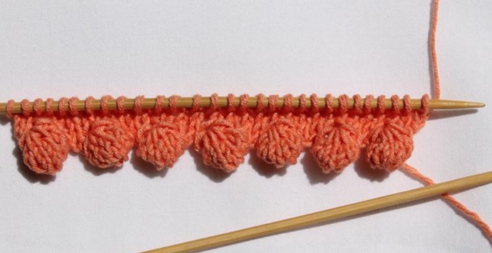 ​Beads Knit Border