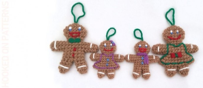 Inspiration. Crochet Gingerbread Man.