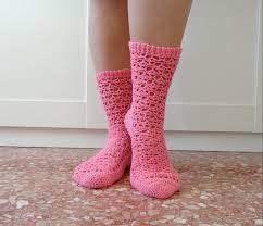 Inspiration. Crochet Socks.