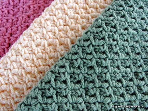 Inspiration. Crochet Washcloth.