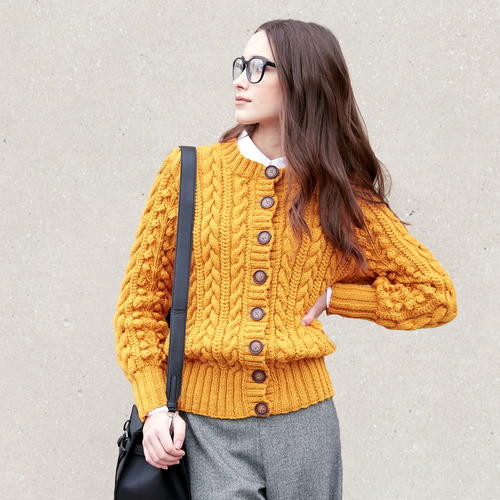 Inspiration. Knit Cardigans with Cables.