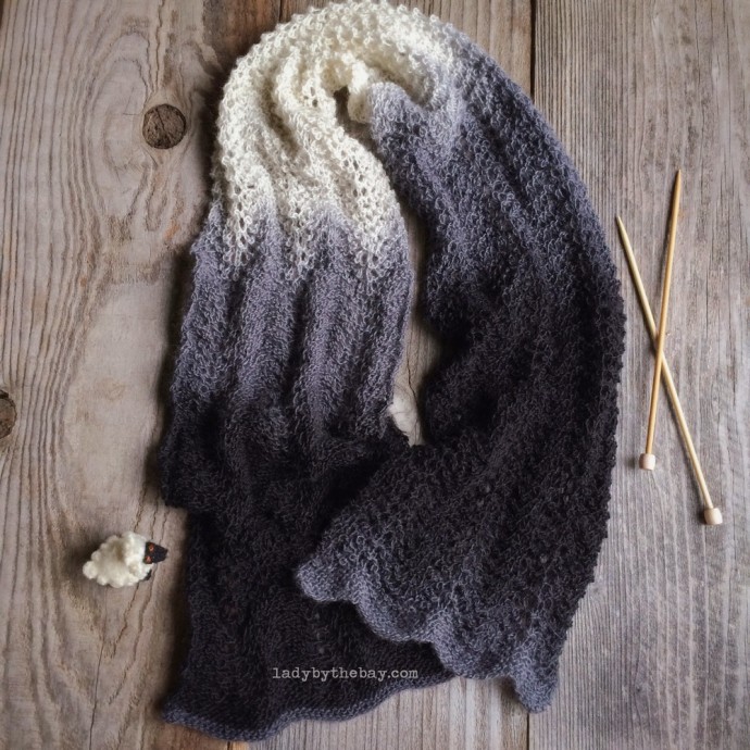 Inspiration. Long Knit Scarves.