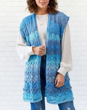 Long Knitted Vest Long Knitted Vest