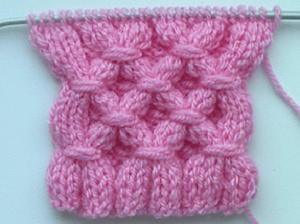 ​Relief Wafer Knit Stitch