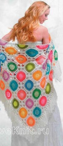 ​Crochet Mosaic Shawl