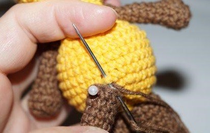 How to Sew Amigurumi Parts Photo Instructions