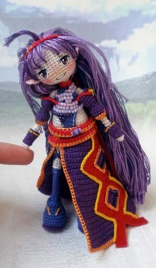 Inspiration. Amigurumi Anime Dolls.