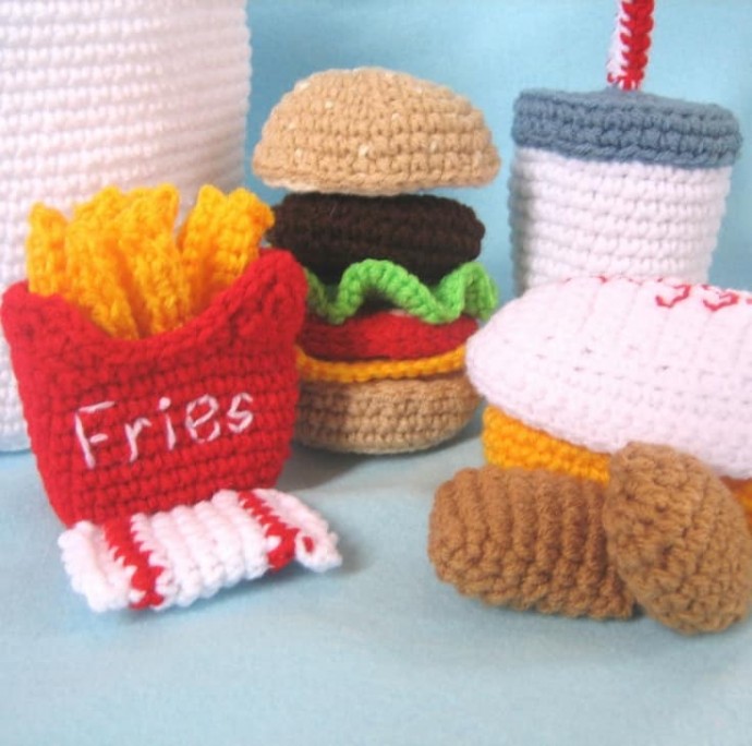 Inspiration. Crochet Food.