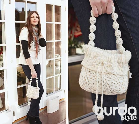 ​Lace Crochet Bag