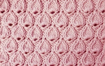 ​Tear Drops Knit Stitch