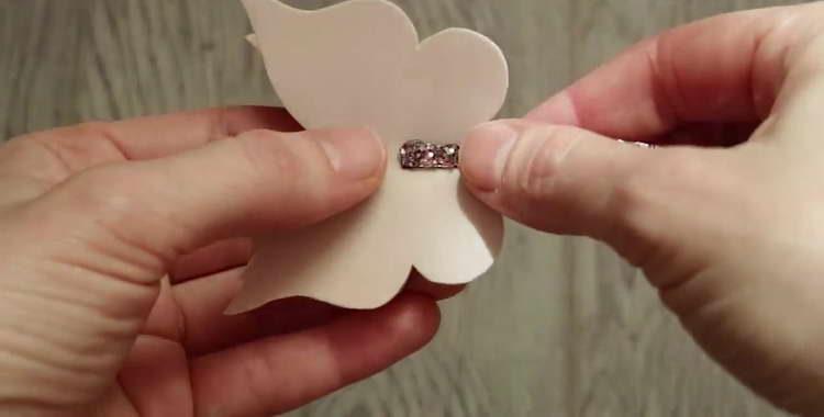 Foamiran Butterfly Hair Pin Foamiran Butterfly Hair Pin