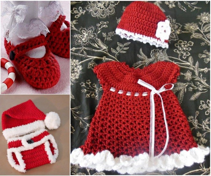 Inspiration. Crochet Dresses for Baby Girls.