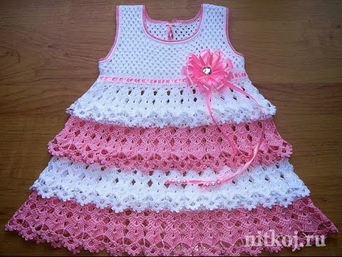 Inspiration. Crochet Dresses for Girls.