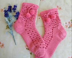 Inspiration. Crochet Socks.