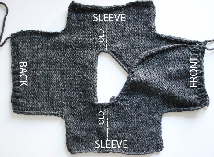 ​Kimono Sweater Knitting Pattern