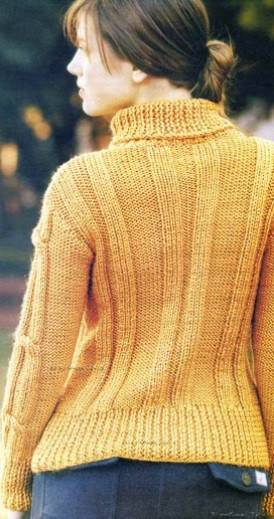 ​Yellow Knit Pullover