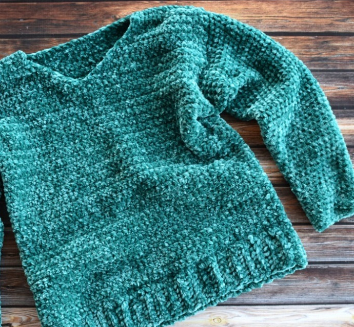 Complete Guide to Crochet a Beautiful Children's Sweater with Bernat Velvet Yarn Complete Guide to Crochet a Beautiful Children's Sweater with Bernat Velvet Yarn