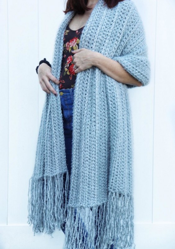 ​Cozy Hygge Crochet Wrap